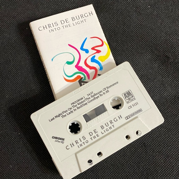 Vintage classic 86’s cassette tape-Chris De Burgh: Into the Light - Picture 3 of 6